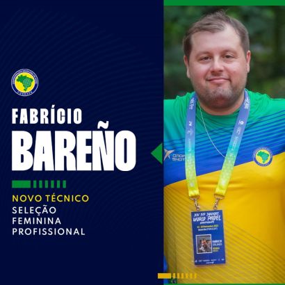 Fabrício Bareño é o novo técnico da Seleção Brasileira Feminina!