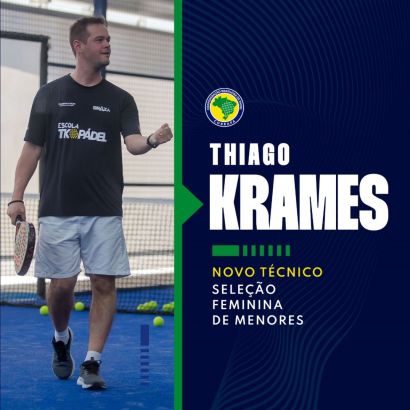 Thiago Krames assume a Seleção Feminina de Menores!