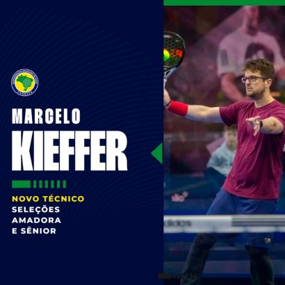 Marcelo Kieffer assume como novo técnico das Seleções Amadora Amadora e Sênior!